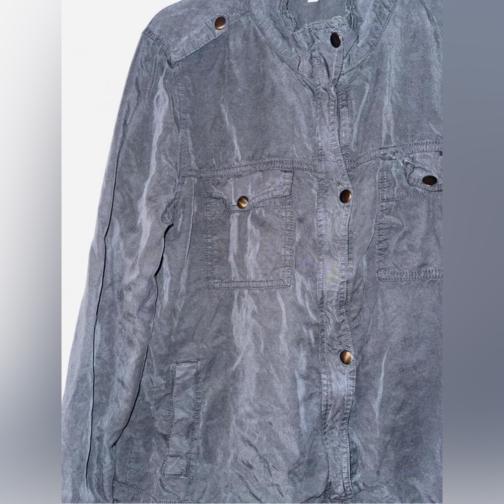 Bohme Rory Utility Jacket in Charcoal - Picture 3 of 5